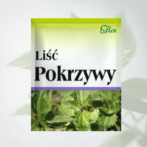 Liść Pokrzywy - suplement diety, Flos, 50g