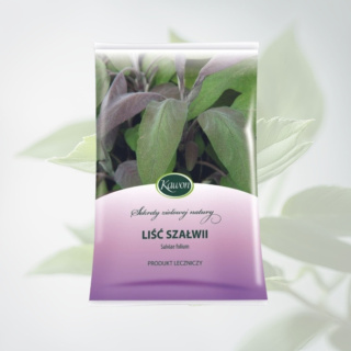 Liść Szałwii - produkt leczniczy, Kawon, 50g