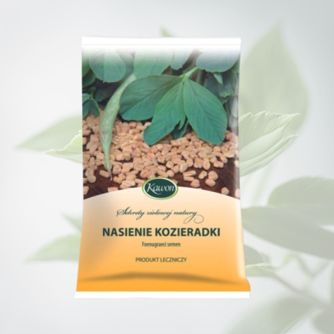 Nasienie Kozieradki - produkt leczniczy, Kawon, 100g