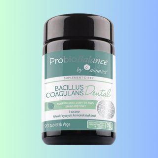 ProbioBalance Bacillus Coagulans Aliness 90 tabletek Vege - probiotyk na zdrowe jelita