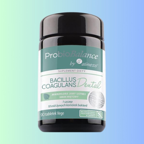 ProbioBalance Bacillus Coagulans Aliness 90 tabletek Vege - probiotyk na zdrowe jelita