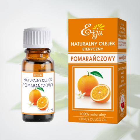 Naturalny Olejek Eteryczny POMARAŃCZOWY 100% naturalny, Etja, 10ml