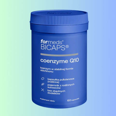 BICAPS Coenzyme Q10 - stabilna forma ubichinonu, ForMeds, 60 kapsułek