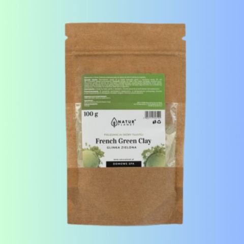 French Green Clay GLINKA ZIELONA, Natur Planet, 100g