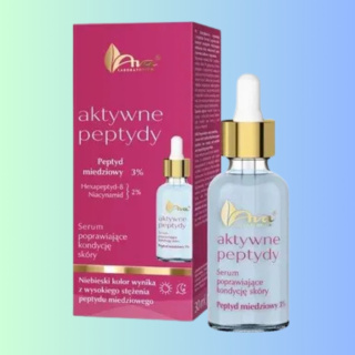 Aktywne peptydy - Serum poprawiające kondycję skóry, Ava Laboratorium, 30ml