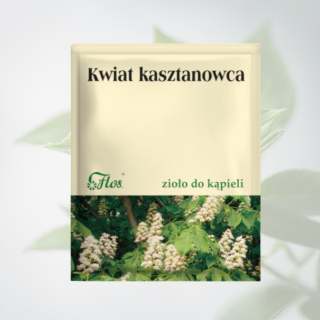 Kwiat kasztanowca - zioło do kąpieli, Flos, 50g