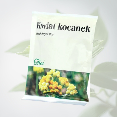 Kwiat kocanek - naturalne wsparcie dla wątroby, Flos, 50g