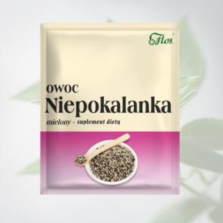 Owoc Niepokalanka - mielony, suplement diety, Flos, 100g