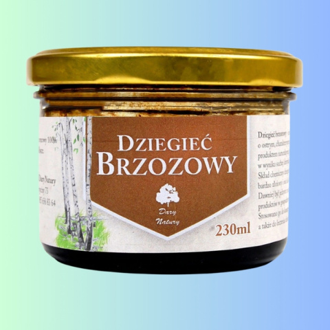 Dziegieć Brzozowy Dary Natury 230ml – naturalna pielęgnacja skóry