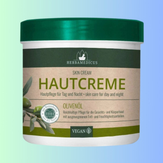 HAUTCREME Krem z Oliwą z Oliwek Herbamedicus 250ml - nawilżenie i regeneracja skóry