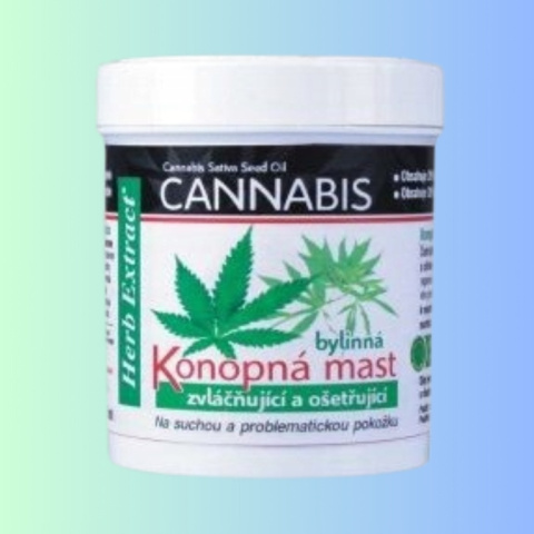 Cannabis Konopna maść - na skórę suchą i wrażliwą, Vivaco, 125ml