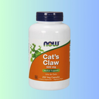 Cat`s Claw - koci pazur, NOW Foods, 250 kapsułek wegetariańskich0 kapsułek wegetariańskichazwy