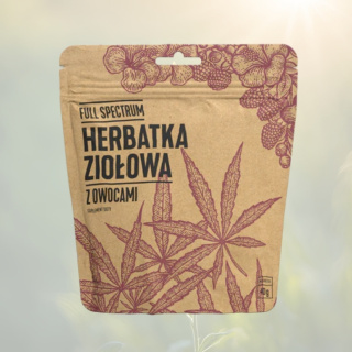 FULL SPECTRUM BIO Herbatka Konopna z Owocami, Cosma Cannabis, 40g