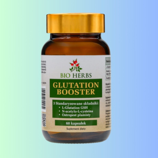 Glutation Booster, Bio Herbs, 60 kapsułek