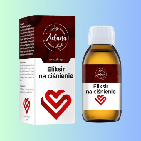 Ekstrakt na ciśnienie - eliksir na ciśnienie, Zielana, 125ml