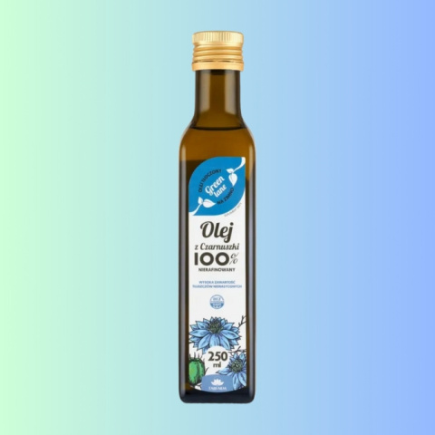 Olej z Czarnuszki 100% – nierafinowany, Tabfarm, 250 ml