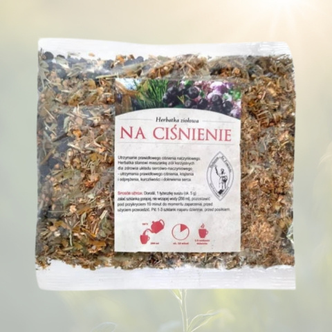 NA CIŚNIENIE herbatka ziołowa Herbarium św. Franciszka 100 g - wsparcie układu krążenia