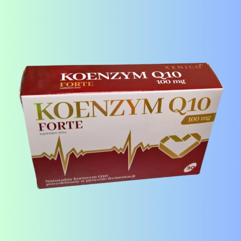 Koenzym Q10 Forte 100 mg Xenico 30 kapsułek - wsparcie serca i energii komórkowej