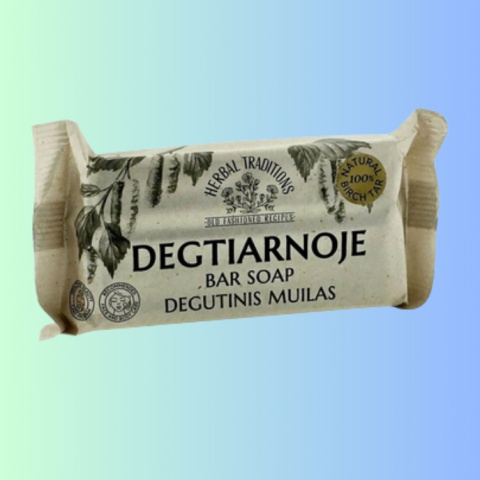 Herbal Traditions Mydło w kostce Dziegciowe, UAB Elevita, 140g