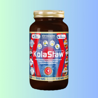 Kolastaw - Kompleksowa formuła dla układu kostno-stawowego, Novafarm, 100 kapsułek