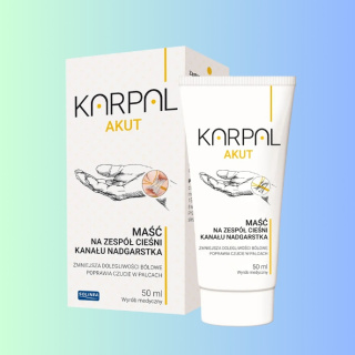 KARPAL AKUT - Maść na zespół cieśni kanału nadgarstka, Solinea, 50ml