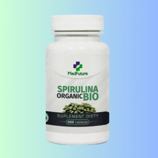 Spirulina Organic BIO - suplement diety, MedFuture, 300 tabletek