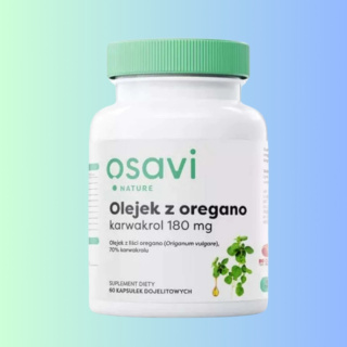Osavi Nature Olejek z oregano karwakrol 180mg, Olivit, 60 kapsułek – naturalne wsparcie odporności