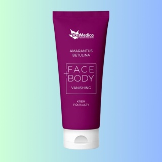 FACE + BODY Vanishing Cream, krem półtłusty z amarantusem i betuliną, EkaMedica, 100ml