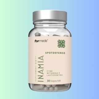 INAMIA Spotdefense - Cynk Witamina E Laktoferyna, Formeds, 30 kapsułek