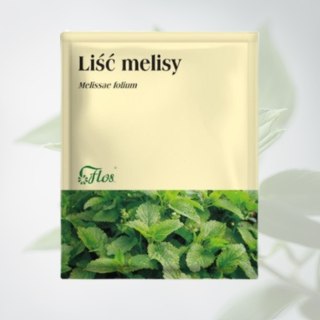 Liść melisy suszony, zioło pojedyncze Flos, 50 g – naturalny relaks i wsparcie układu trawiennego