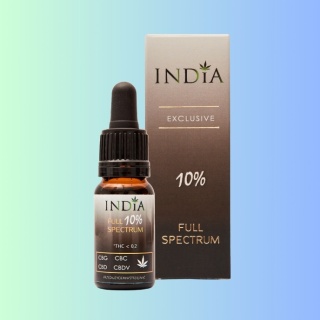 CBD 10% Full Spectrum olejek konopny, India, 10ml