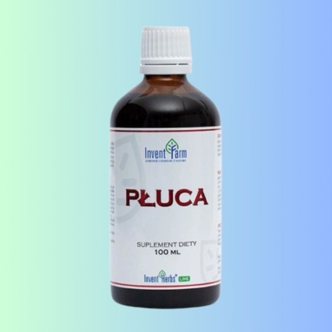Invent Farm Płuca – suplement diety w płynie 100 ml, wsparcie układu oddechowego