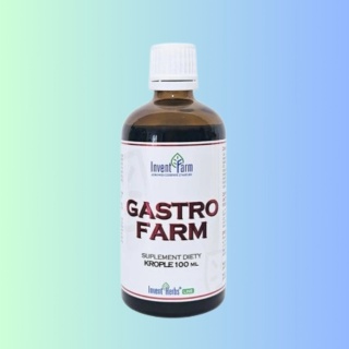 Gastro FARM Invent Farm – 100 ml, wsparcie przy zgadze i refluksie, bez mięty