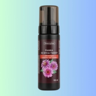 Pianka do mycia twarzy Skoczylas – odświeżająca, z jeżówką i żeń-szeniem