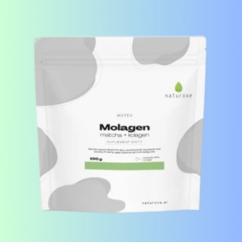 Matéa Molagen Naturove 100 g – matcha z kolagenem, naturalne wsparcie skóry i witalności
