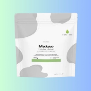 Matéa Makao Naturove 100 g – matcha z kakao, naturalne źródło energii i koncentracji