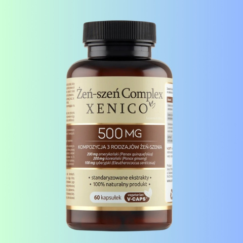 Xenico Żeń-szeń Complex, Xenico Pharma, 60 kapsułek