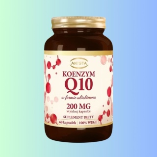 Asepta Koenzym Q10 200 mg – ubichinon 60 kapsułek