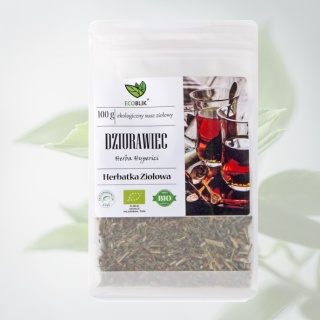 Dziurawiec EKO – ekologiczne ziele na trawienie, żółć i wsparcie samopoczucia EcoBlik 100 g
