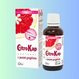Ekstrakt z pestek grejpfruta na wsparcie odporności Citrokap Flos krople 50 ml