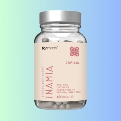 ForMeds INAMIA capilis – OPC, bioflawonoidy i witaminy C, K2 60 kapsułek