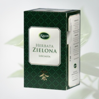 Kawon Herbata zielona liściasta 80 g naturalna zielona herbata