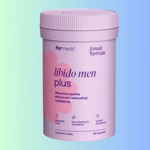 Libido Men Plus – suplement dla mężczyzn na wsparcie libido i sprawności seksualnej ForMeds 60 kapsułek