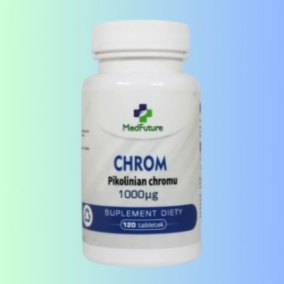 MedFuture Chrom 1000 µg – pikolinian chromu 120 tabletek