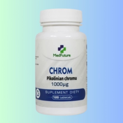 MedFuture Chrom 1000 µg – pikolinian chromu 120 tabletek