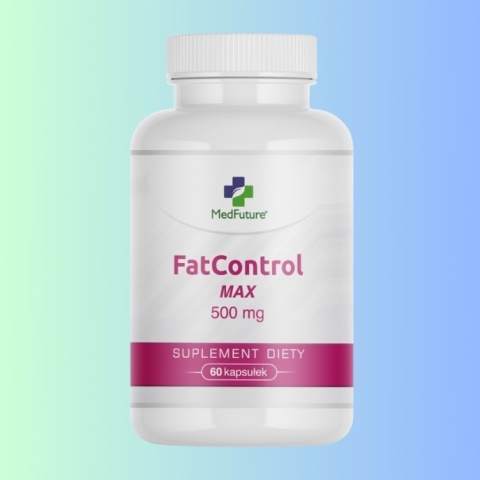 MedFuture FatControl MAX – kontrola masy ciała i metabolizm, 60 kapsułek