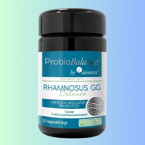ProbioBalance Rhamnosus GG 5 mld – probiotyk na wsparcie jelit 30 kapsułek