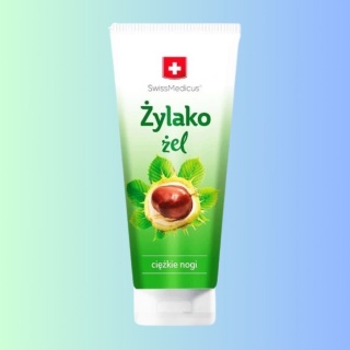 Żylako żel SwissMedicus 200 ml – na żylaki i ciężkie nogi, poprawa krążenia