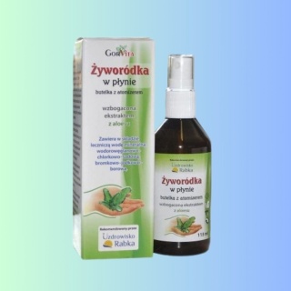 Gorvita Żyworódka w płynie z aloesem 115 ml – naturalna pielęgnacja i regeneracja skóry
