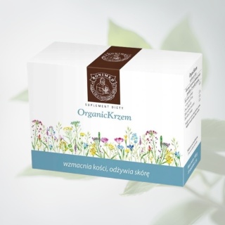Herbatka Organic Krzem Ojca Grzegorza – naturalne źródło krzemu – Bonimed – 20 saszetek